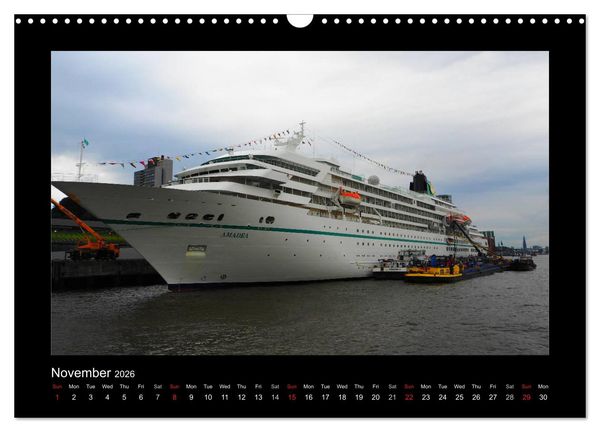 Produktbild: Destination Hamburg 2026 (Wall Calendar 2026 DIN A3 landscape), CALVENDO 12 Month Wall Calendar