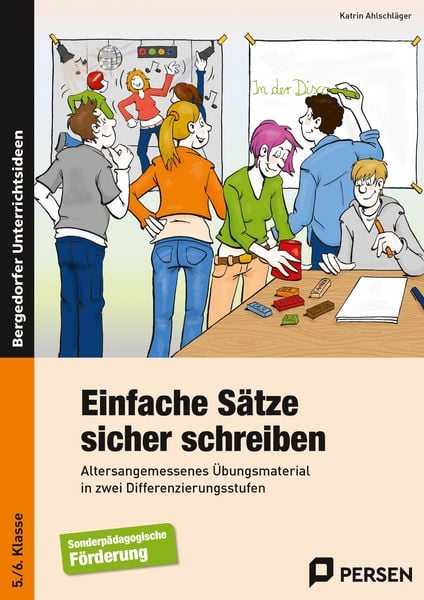 Produktbild: Einfache S&auml;tze sicher schreiben