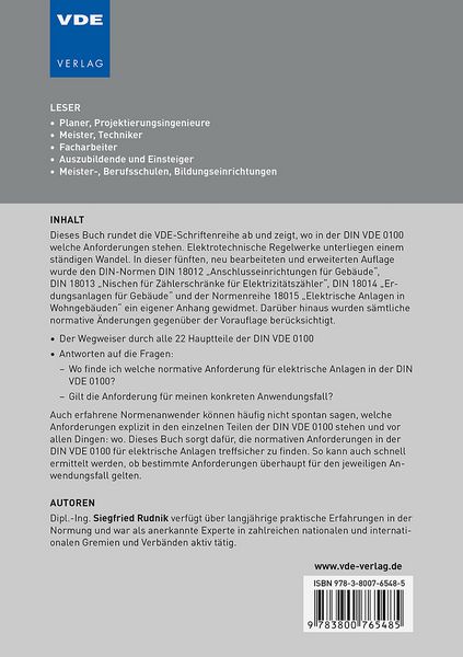 Produktbild: Der Lotse durch die DIN VDE 0100