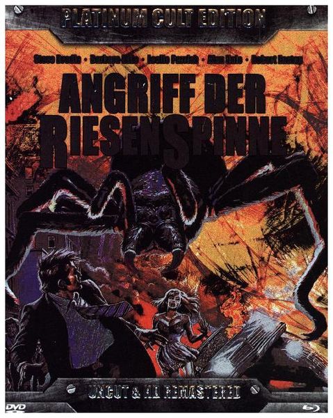 Produktbild: Angriff der Riesenspinne - Uncut/HD Remastered/Platinum Cult Edition (+ 2 DVDs) (+ Soundtrack-CD) [LE]