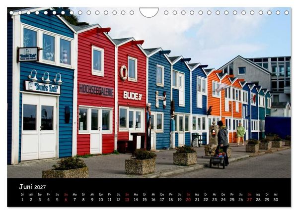 Produktbild: Helgoland und die D&uuml;ne (Wandkalender 2027 DIN A4 quer), CALVENDO Monatskalender