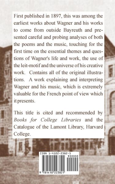 Produktbild: Music Dramas of Richard Wagner and His Festival Theatre in Bayreuth, The