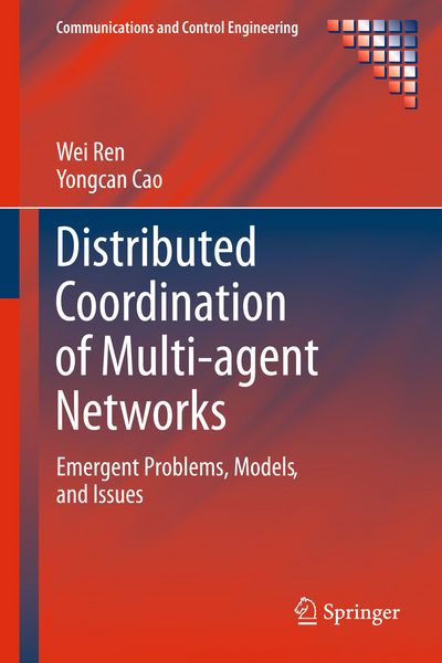 Produktbild: Distributed Coordination of Multi-agent Networks