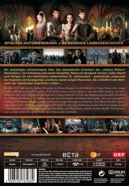 Produktbild: Maximilian - Das Spiel von Macht und Liebe [2 DVDs]