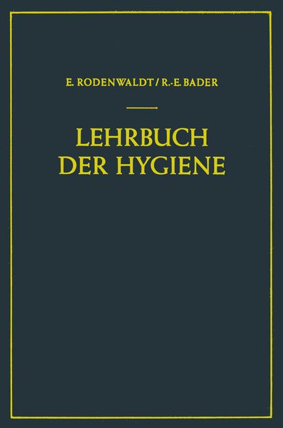 Produktbild: Lehrbuch der Hygiene