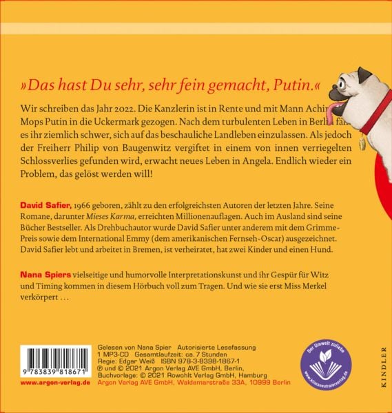 Produktbild: Miss Merkel: Mord in der Uckermark