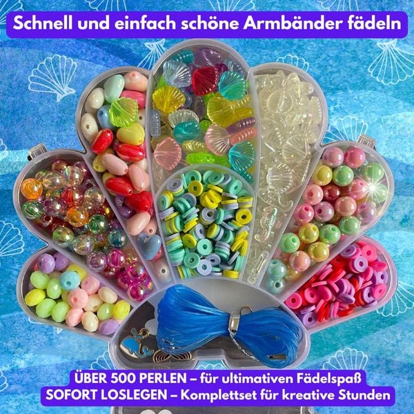 Produktbild: Perlenset Meerjungfrauen