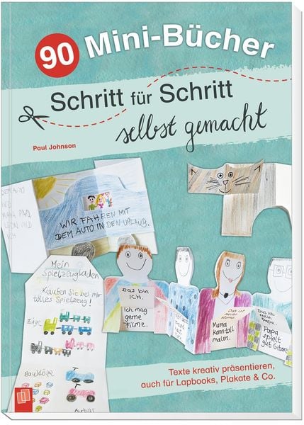 Produktbild: 90 Mini-B&uuml;cher Schritt f&uuml;r Schritt selbst gemacht
