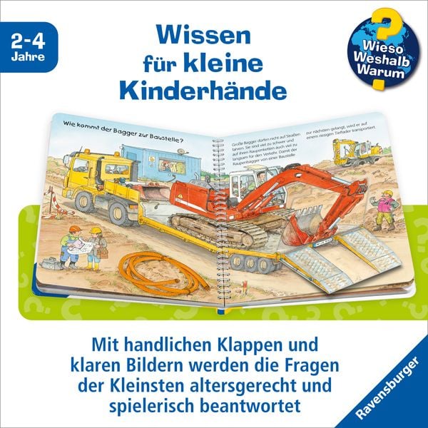 Der Bagger / Wieso? Weshalb? Warum? Junior Bd. 38