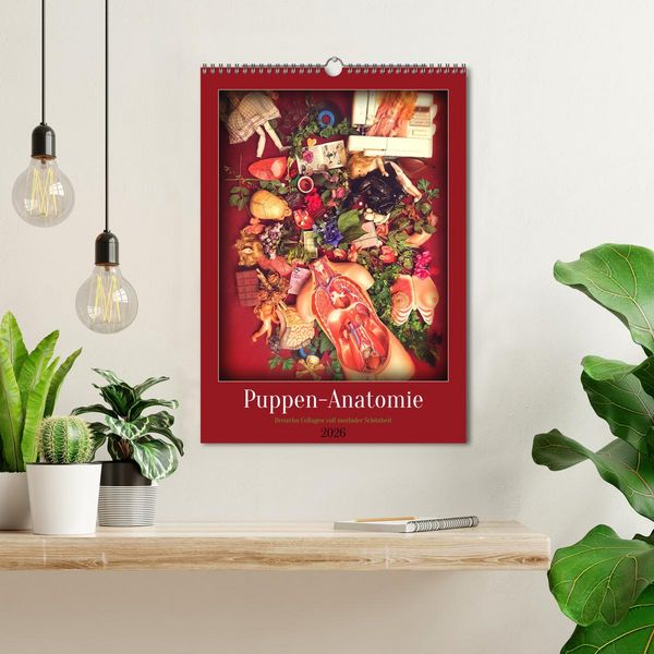 Produktbild: Puppen-Anatomie (Wandkalender 2026 DIN A3 hoch), CALVENDO Monatskalender
