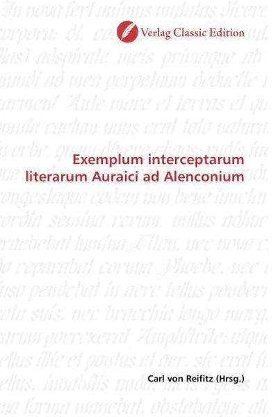 Produktbild: Exemplum interceptarum literarum Auraici ad Alenconium