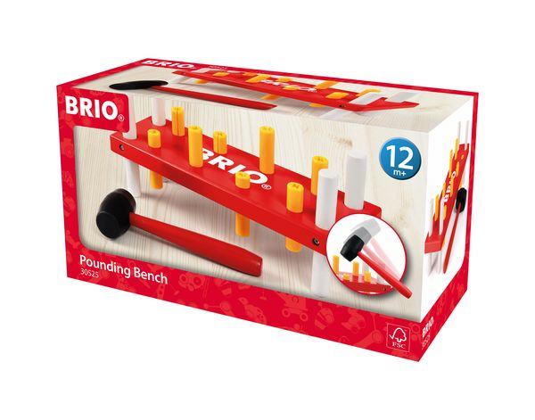 Produktbild: BRIO Infant/ Toddler - Rote Klopfbank