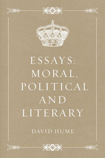 Produktbild: Essays: Moral, Political and Literary