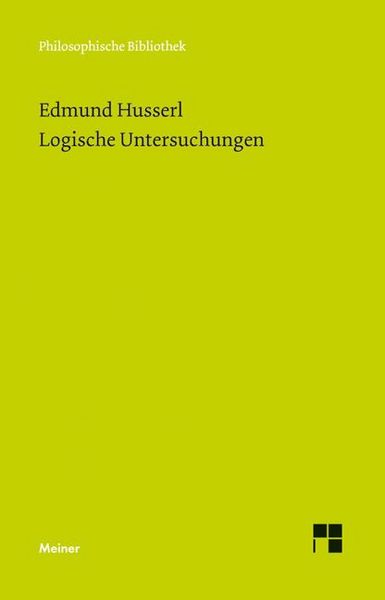 Produktbild: Logische Untersuchungen