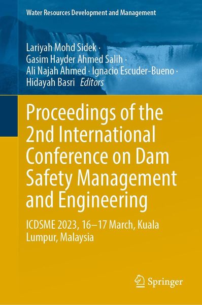 Produktbild: Proceedings of the 2nd International Conference on Dam Safety Management and Engineering