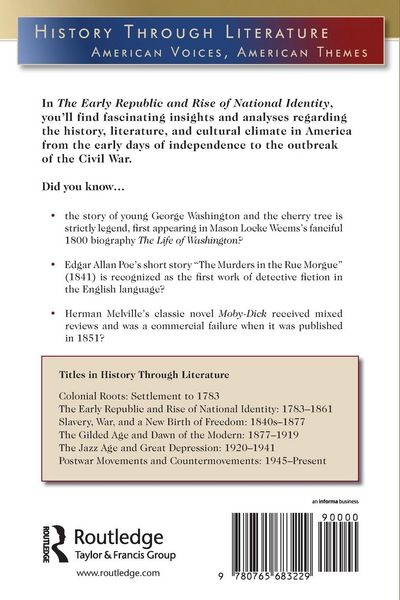 Produktbild: The Early Republic and Rise of National Identity