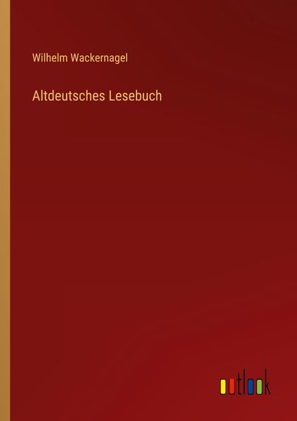 Produktbild: Altdeutsches Lesebuch