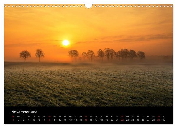 Produktbild: (Ost)Friesische Landschaften (Wandkalender 2026 DIN A3 quer), CALVENDO Monatskalender