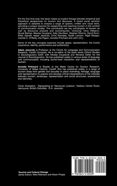 Produktbild: Discourse, Communication and Tourism