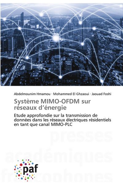 Produktbild: Syst&egrave;me MIMO-OFDM sur r&eacute;seaux d'&eacute;nergie