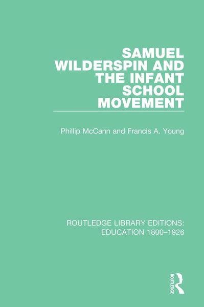 Produktbild: Samuel Wilderspin and the Infant School Movement