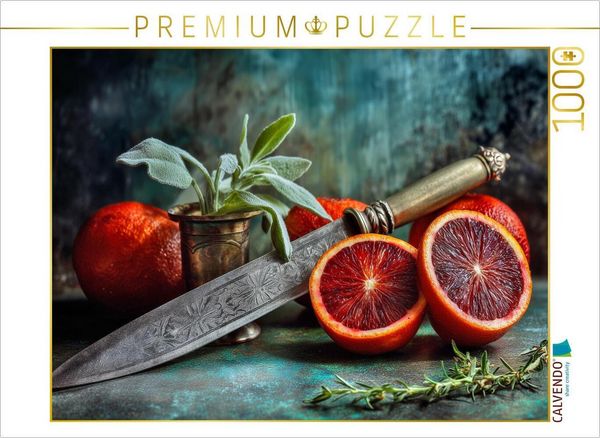 Produktbild: CALVENDO Puzzle Im Winterduft der Zitrusfr&uuml;chte liegt die W&auml;rme eines Neubeginns | 1000 Teile Lege-Gr&ouml;&szlig;e 64x48cm Foto-Puzzle f&uuml;r gl&uuml;ckliche Stunden