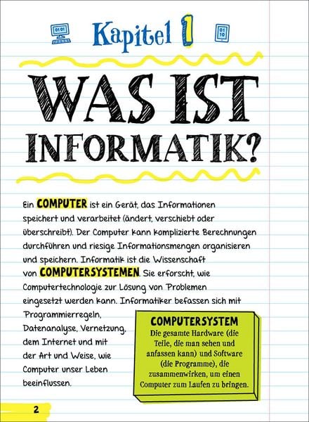 Produktbild: Big Fat Notebook - Alles, was du f&uuml;r Informatik brauchst - Das Starterkit f&uuml;r angehende Programmierer