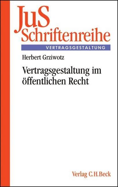 Produktbild: Vertragsgestaltung im &Ouml;ffentlichen Recht
