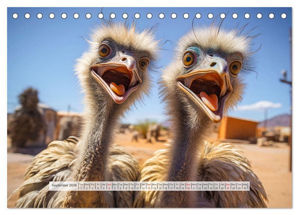 Produktbild: Selfie Shot (Desk Calendar 2026 DIN A5 landscape), CALVENDO 12 Month DeskCalendar