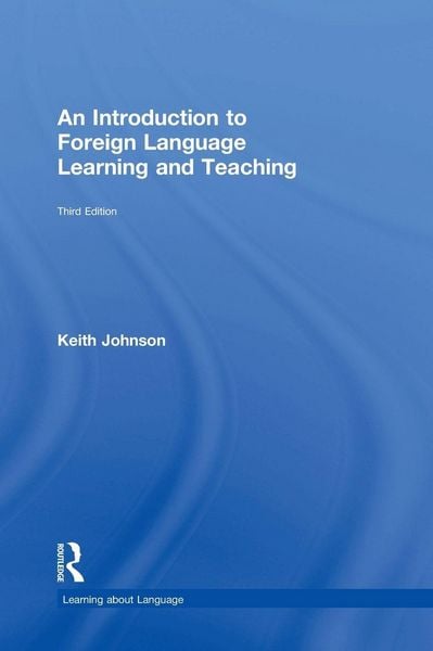 Produktbild: An Introduction to Foreign Language Learning and Teaching