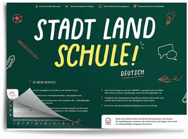 Produktbild: Simon & Jan - Stadt Land Schule - Deutsch
