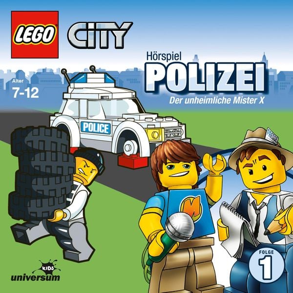 LEGO City: Folge 1 - Polizei - Der unheimliche Mister X - , Audio, 4013575901111