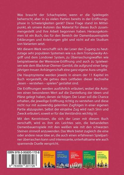 Produktbild: Er&ouml;ffnungen - Damenbauernspiele