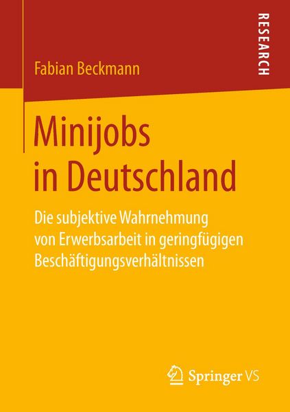 Produktbild: Minijobs in Deutschland