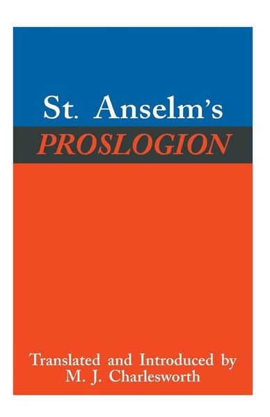 Produktbild: St. Anselm's Proslogion