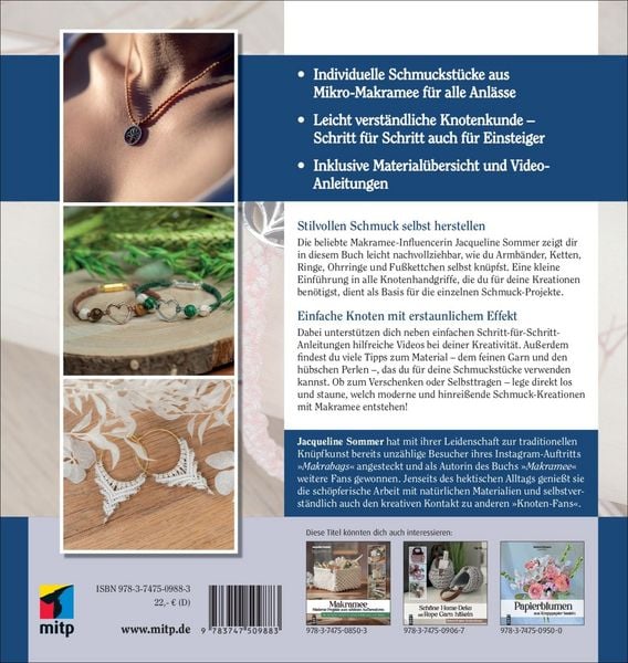 Kunstvoller Makramee-Schmuck