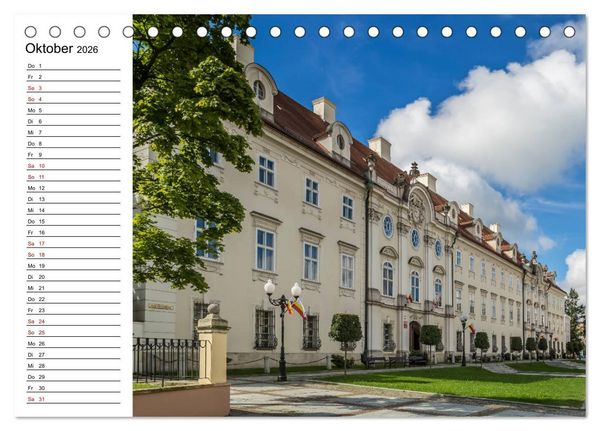 Produktbild: HIRSCHBERG Impressionen aus Jelenia G&oacute;ra und Umgebung (Tischkalender 2026 DIN A5 quer), CALVENDO Monatskalender