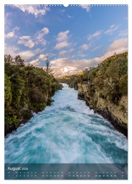 Produktbild: Naturparadies Neuseeland (Wandkalender 2026 DIN A2 hoch), CALVENDO Monatskalender