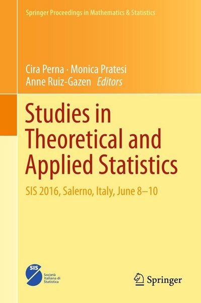 Produktbild: Studies in Theoretical and Applied Statistics