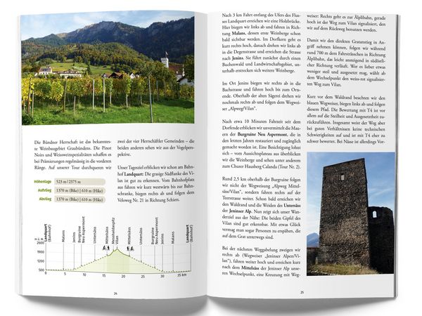 Produktbild: K&uuml;mmerly+Frey Raus und E-Bike & Hike Graub&uuml;nden &ndash; Mountainbike- & Wanderf&uuml;hrer