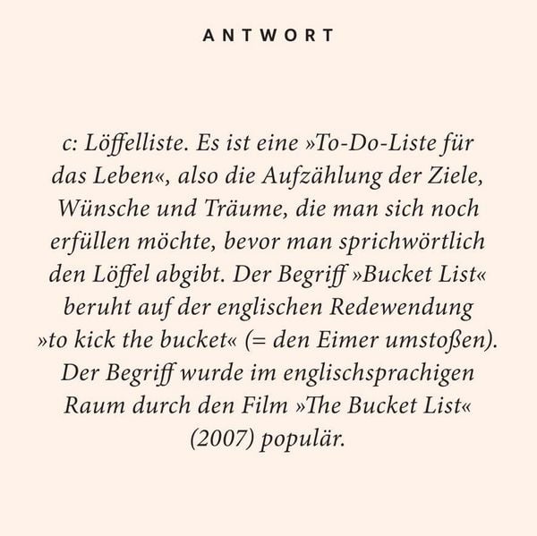Produktbild: Ruhestand. Das Quiz