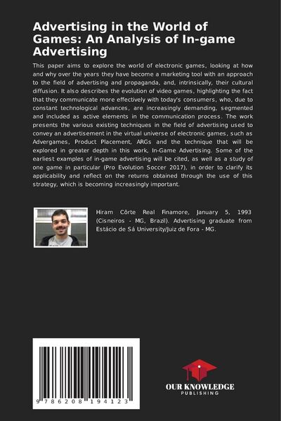 Produktbild: Advertising in the World of Games: An Analysis of In-game Advertising