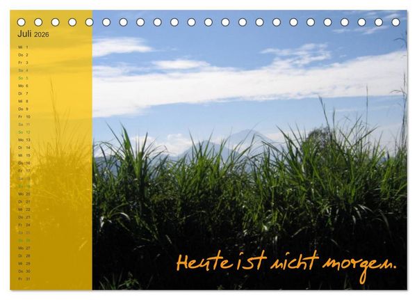 Produktbild: Bali und Java ~ mit indonesischen Weisheiten (Tischkalender 2026 DIN A5 quer), CALVENDO Monatskalender