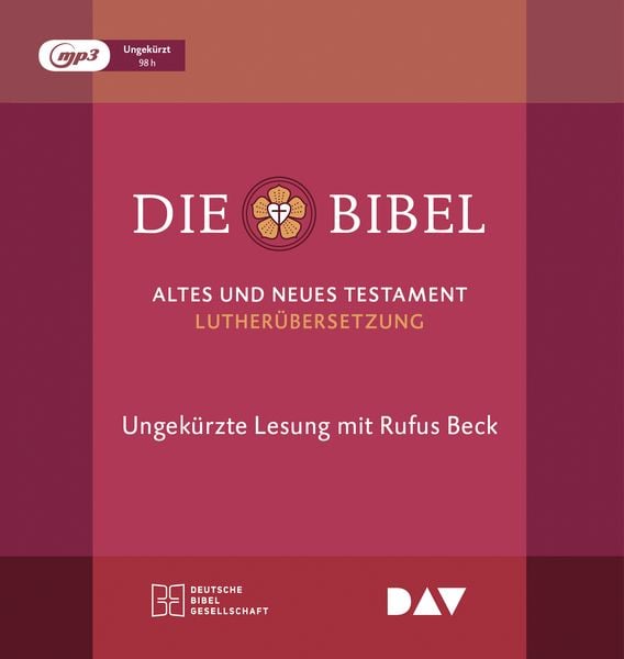 Produktbild: Die Bibel. Gelesen von Rufus Beck