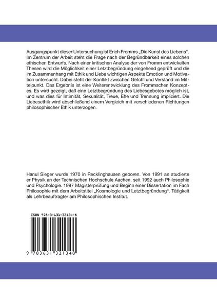Produktbild: Die Logik der Liebe
