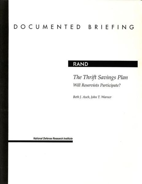 Produktbild: The Thrift Savings Plan