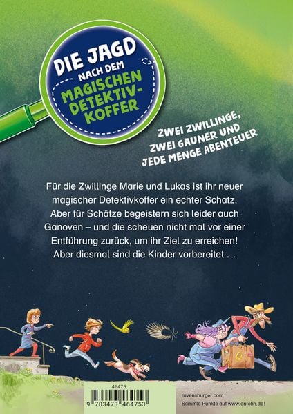 Produktbild: Die Jagd nach dem magischen Detektivkoffer, Band 2 - Vorsicht, Ganoven!