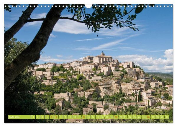 Produktbild: Le Luberon magique (Calendrier mural 2026 DIN A3 vertical), CALVENDO calendrier mensuel