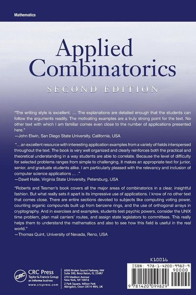 Produktbild: Applied Combinatorics