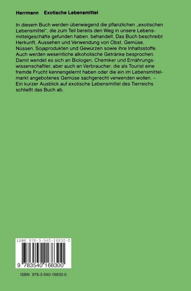 Produktbild: Exotische Lebensmittel